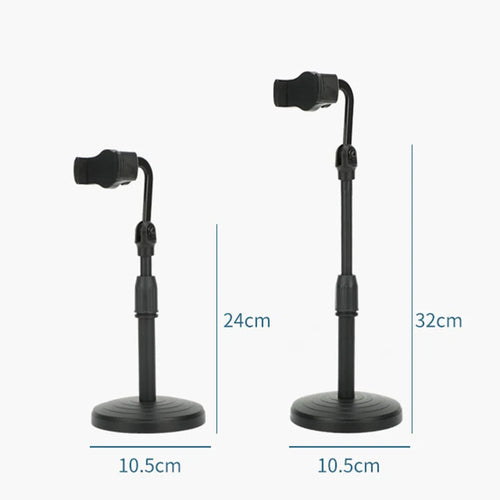 Trípode de escritorio para teléfono inteligente Iphone con soporte para teléfono Tripe para mesa de soporte para teléfono móvil