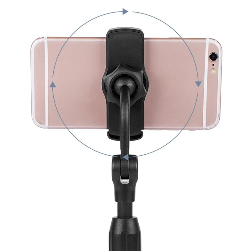 Trípode de escritorio para teléfono inteligente Iphone con soporte para teléfono Tripe para mesa de soporte para teléfono móvil